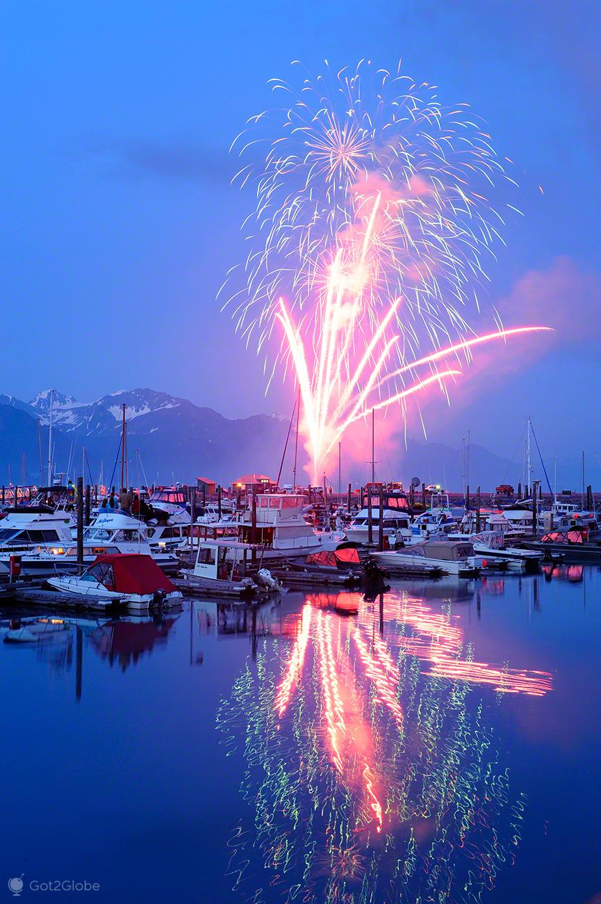 Seward, Alasca O 4 de Julho Mais Longo Estados Unidos Got2Globe