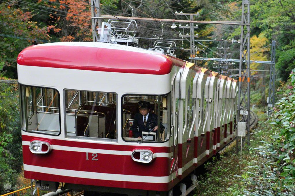 Teleférico, monte Koya, Japão
