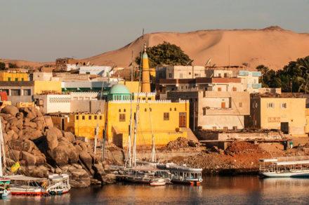 Assuan, Ägypten, der Nil trifft auf Schwarzafrika, die Insel Elephantine