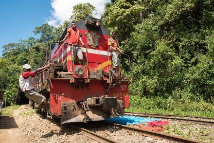 Train Fianarantsoa to Manakara, Malagasy TGV, locomotive