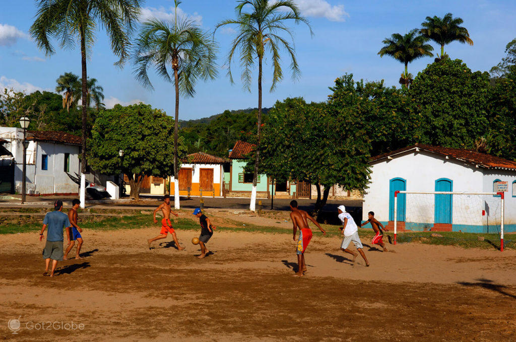 Peladinha en Pirenópolis, Goiás, Brasil