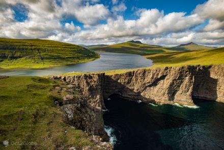 Lago Sorvatsvagn, Vágar, Ilhas Faroé