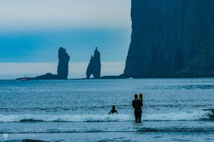 Streymoy island, Faroe Islands, Tjornuvik, Giant and Witch