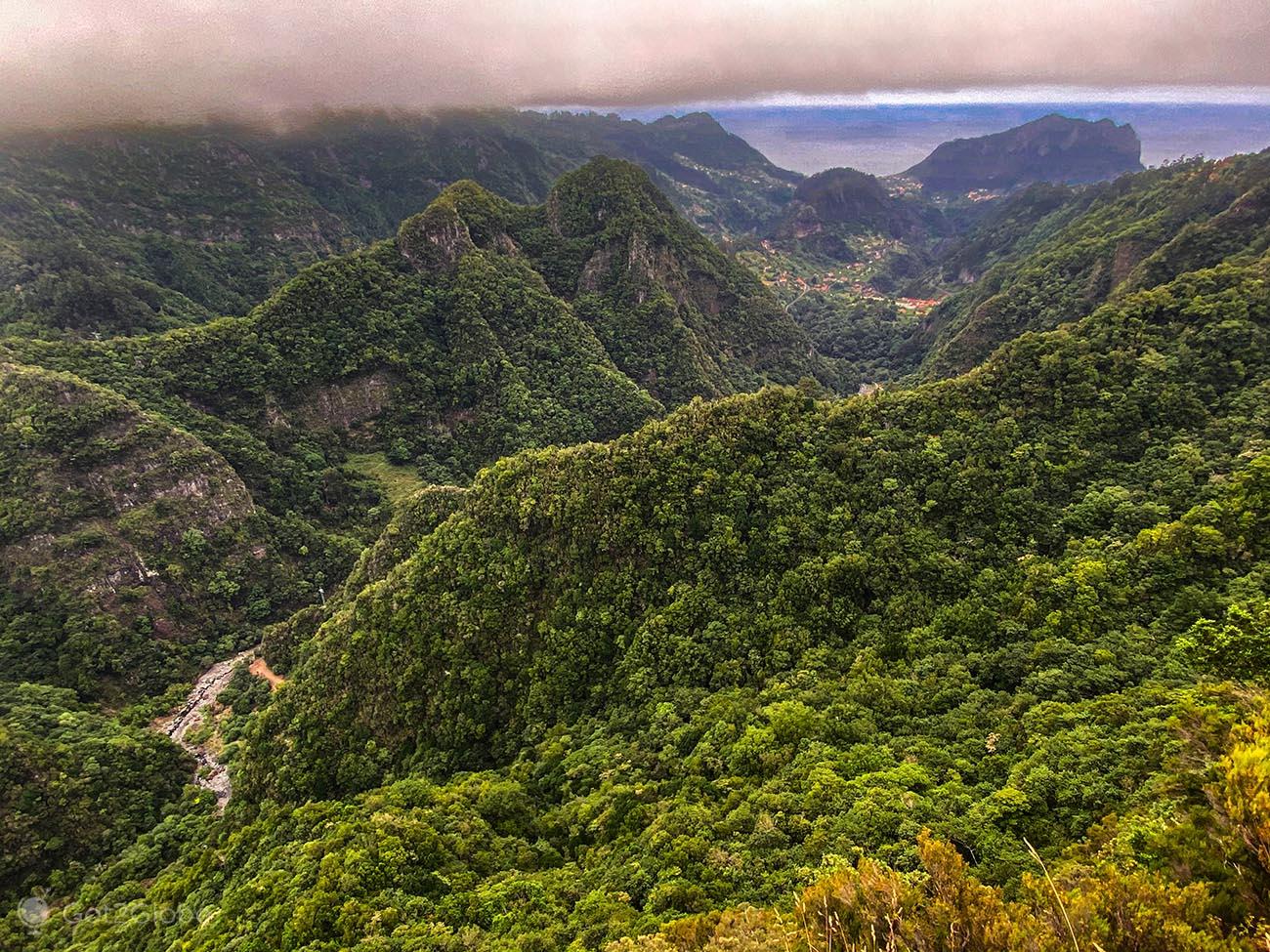 Ribeiro Frio, Madeira, Vereda dos Balcões, Ribeira da Metade II