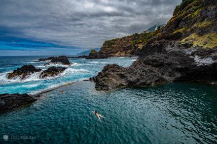 Seixal, isla de Madeira, piscina
