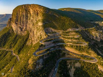 Serra da Leba, la route conçue par l'ingénieur Edgar Cardoso.